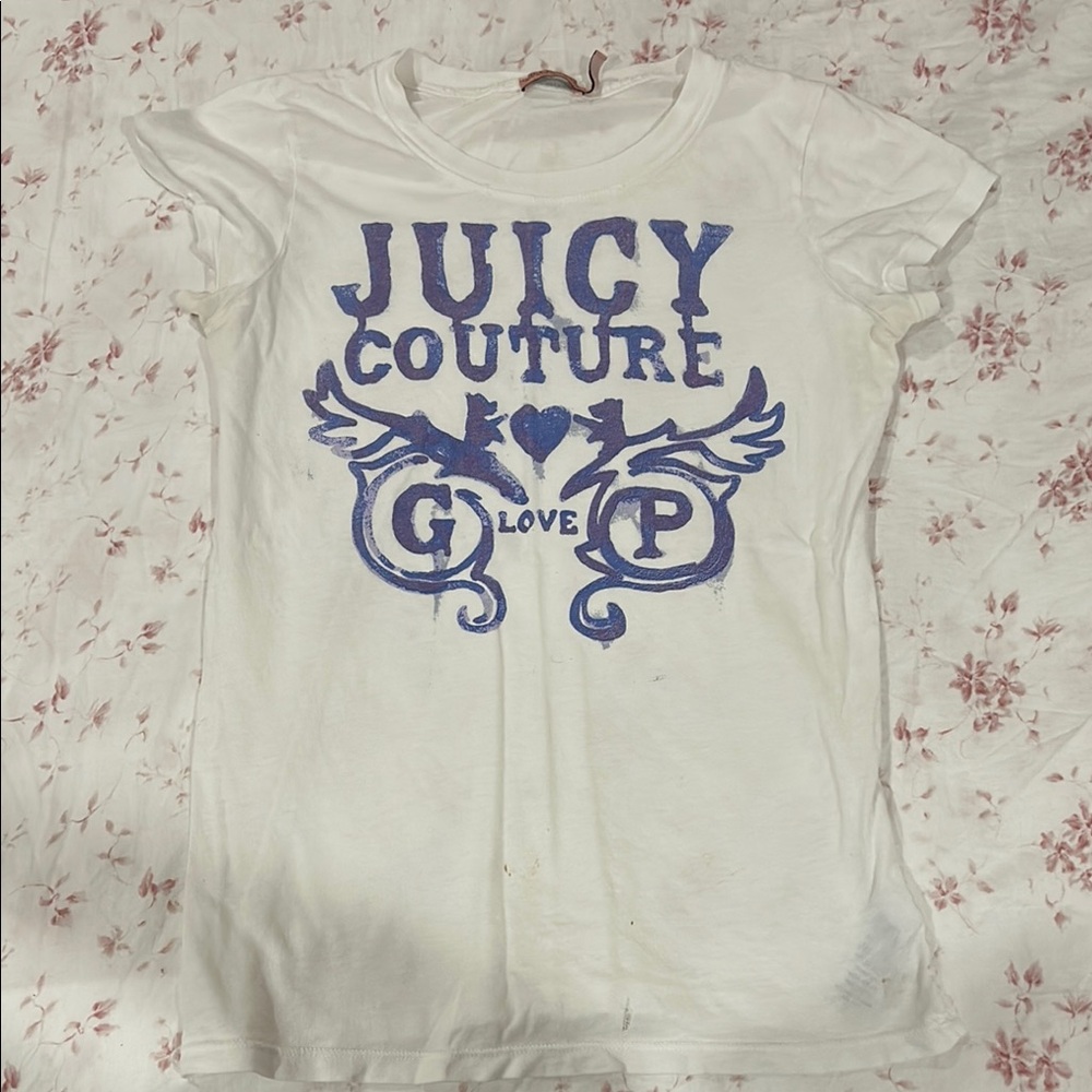 Juicy Couture Vintage Short Sleeve T shirt Y2K size M